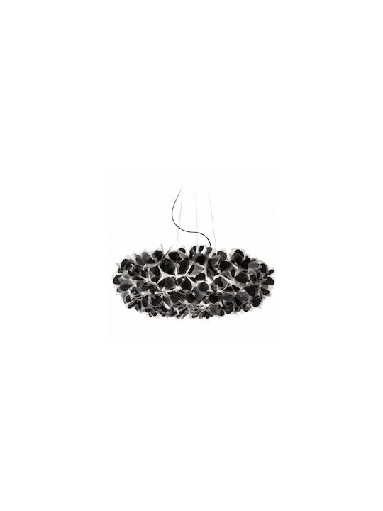 Slamp Clizia 130 Pendant Light Black for 15 Bulbs E27