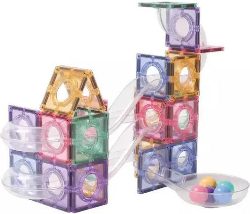 Cleverclixx Magnetisches Bau- und Konstruktionsspielzeug für Kinder ab 3 Jahren