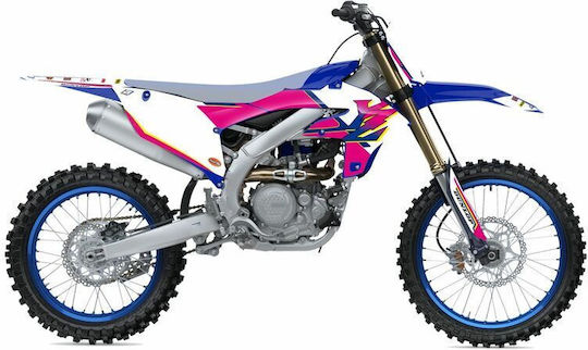 Blackbird Racing Σετ Αυτοκόλλητα 2252aa 2023 Yamaha Yz 450 F 23 Pink-λευκό