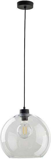 TK Lighting Cubus Κρεμαστό Φωτιστικό Διάφανο 30x175εκ.
