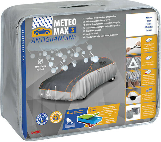 Lampa Meteomax3 Ag7 Covers for Motorhome 485x193x190cm for Hail Waterproof Secured with Straps
