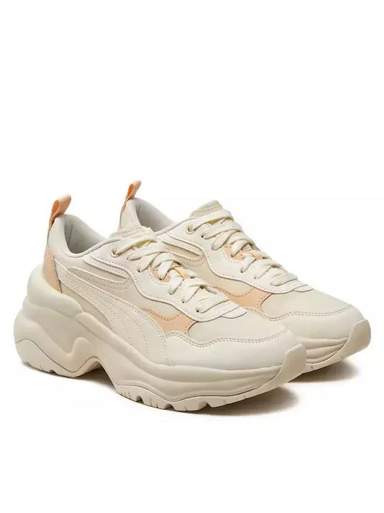 PUMA Cilia Wedge Chunky Sneakers Μπεζ