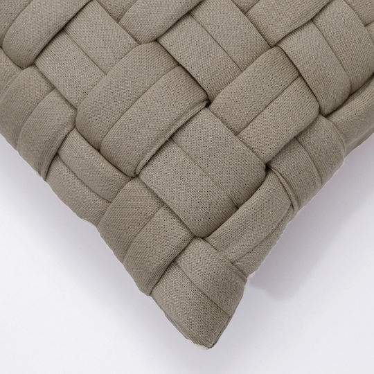 Liolios Home Μαξιλάρι Clusp Sandy Brown 40x60εκ.