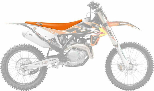 Blackbird Racing Sitzbezug 1528r21 KTM EXC-F 250 20-23 KTM SX-F 450 19-22 1 Stk. Orange
