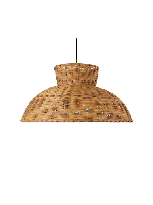 GloboStar Malabo Ceiling Light Brown Boho Grid with E27 Socket 60x60cm