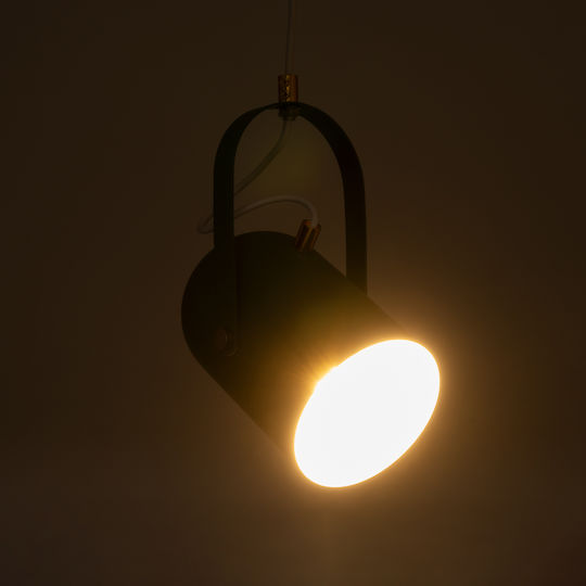 GloboStar Hazel Κρεμαστό Φωτιστικό Πράσινο με Ντουί E27 12x18x27εκ.
