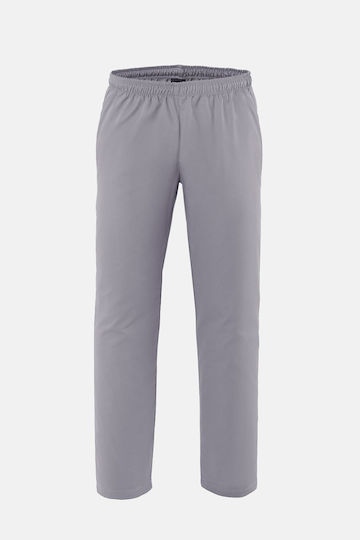 Axon Chef Blue Pants with Elastic Waist