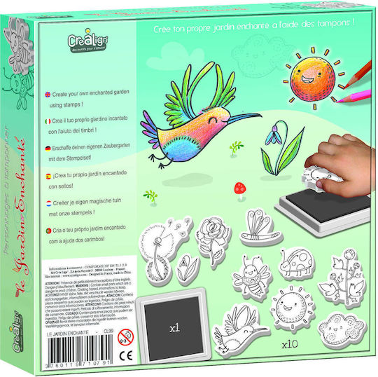 Crealign Briefmarken für Kinder 3+ Jahre