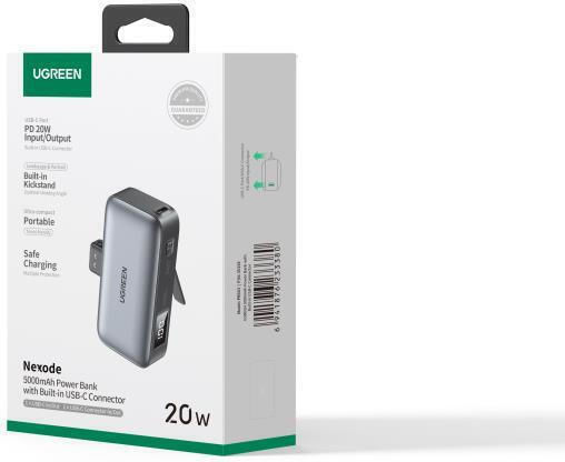 Ugreen PB503 Power Bank 5000mAh 20W Power Delivery Γκρι