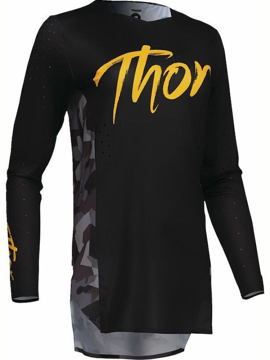 Thor Sportmode Women's Jersey Motocross Black