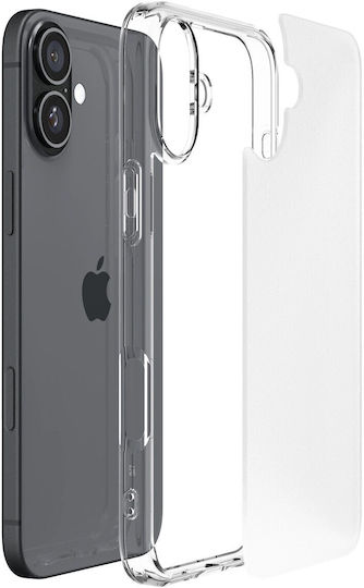 Spigen Ultra Hybrid Umschlag Rückseite Kunststoff 2mm Frost Clear (iPhone 16)