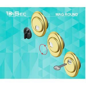 Disec Mrm29 Magnetic Defender Lock Armoured Door Gold