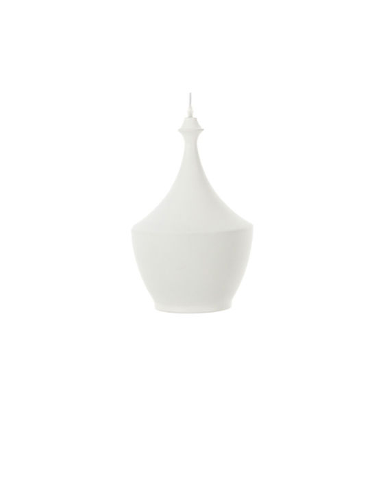 Artekko Pendant Light White with Socket E27 43x29x29cm