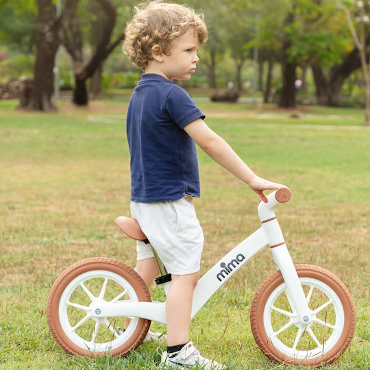 Mima Kids Balance Bike White