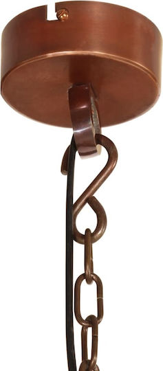 vidaXL Pendant Light Silver Rail with Socket E27 35x35x153cm