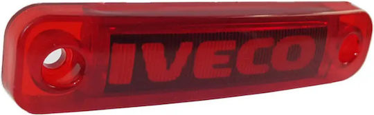 Πλαϊνό Φως Όγκου Led Iveco Κόκκινο
