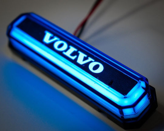 Lumină Volum Laterală Ledneon 24v Volvo Albastru