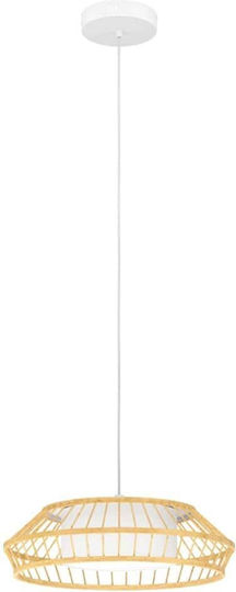Eglo LED Smart Κρεμαστό Φωτιστικό Μπεζ 46x110εκ.