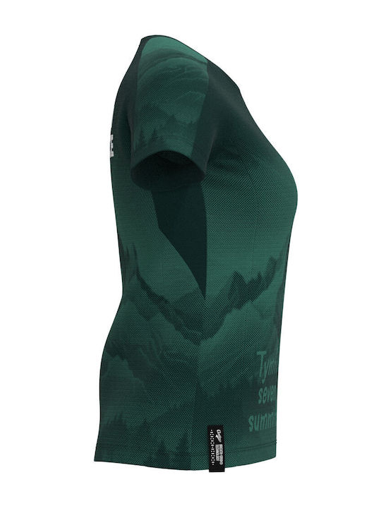 Bluza Damă Tricou Uscare Rapidă Verde