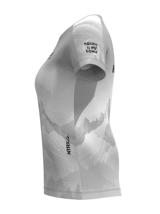 Bluza Damă Tricou Uscare Rapidă Gri