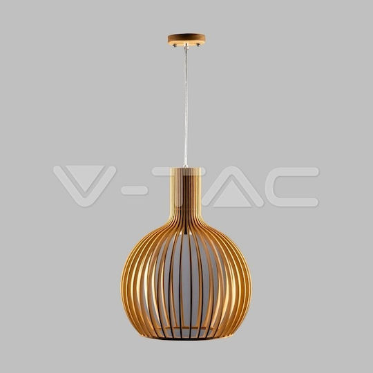 V-TAC Κρεμαστό Φωτιστικό Καφέ 35x35x45εκ. V-TAC Κρεμαστό Φωτιστικό Καφέ 35x35x45εκ.