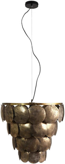 ArteLibre Hängelampe Braun 54.5x54.5x52.5cm ArteLibre Hängelampe Braun 54.5x54.5x52.5cm