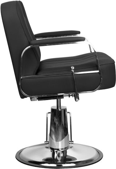 Barber Equipment Καρέκλα Barbier Schwarz mit verstellbarer Höhe