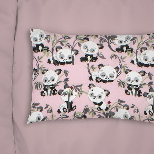 Dimcol Βρεφική Μαξιλαροθήκη Pink 35x45εκ.