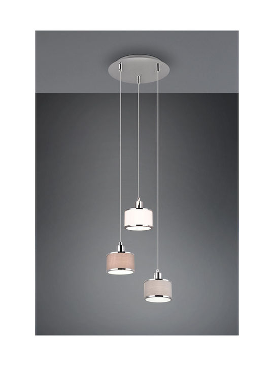 Trio Lighting Pendant Light Silver