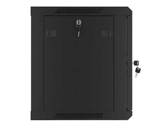 Lanberg Επιτοίχια Καμπίνα Rack 9U Μαύρο WF01-6409-23B