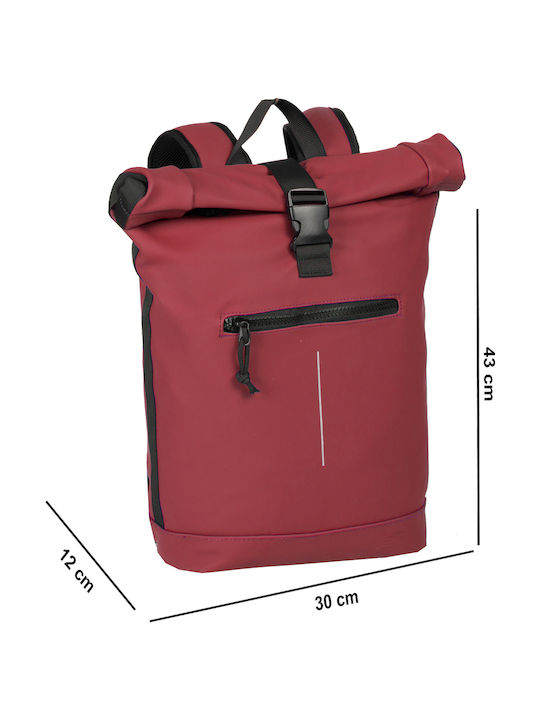 Damen Professioneller Reise-Rucksack Mart New Rebels 51.113524 Burgunderrot