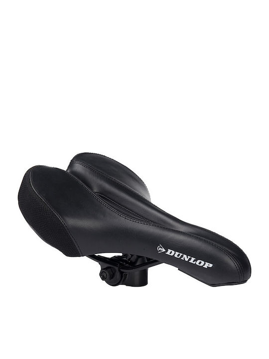 Dunlop Bicycle Saddle 29x17cm Black Bicycle Saddle MTB