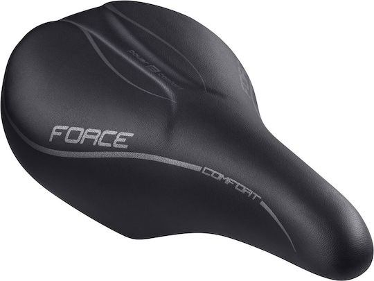 Force Thunder Σέλα Ποδηλάτου Μαύρη/Γκρι με Gel 290 x 165 mm