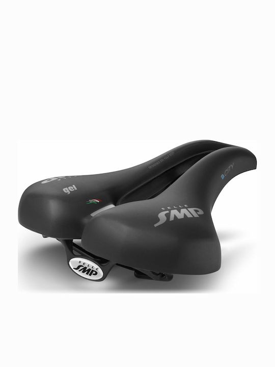 Selle SMP Σέλα Ποδηλάτου Carbon Μαύρη με Gel