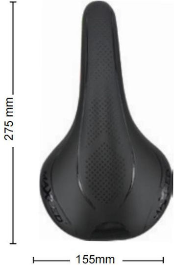 Tpster Schwarz Fahrradsattel