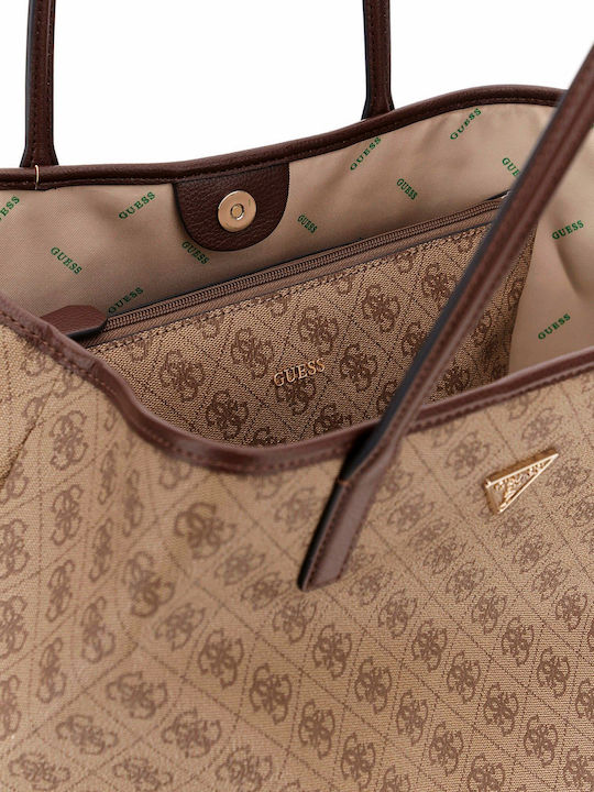 Set Women's Bag Tote Handbag Beige