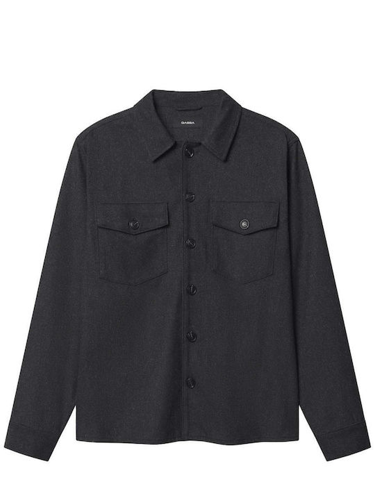 Clipper Μακρυμάνικo Overshirt Μαύρο