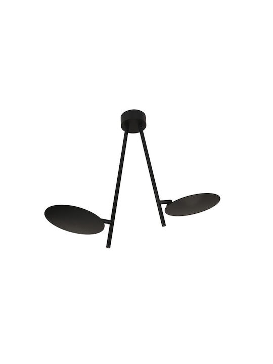 Luma Pendant Light Black 58cm