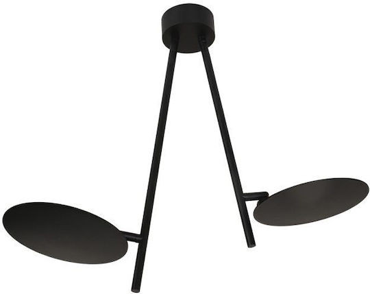Luma Pendant Light Black 58cm