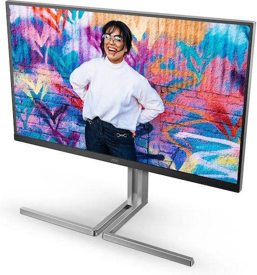 AOC U32U3CV Nano IPS HDR Monitor 32" 4K 3840x2160 με Χρόνο Απόκρισης 4ms GTG