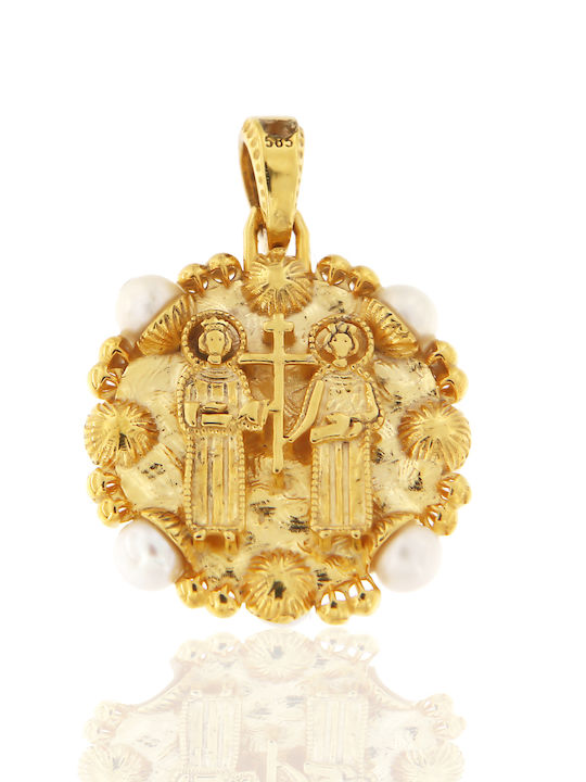 Kontopoulos Charm Φυλαχτό από Χρυσό 9Κ Kontopoulos Charm Φυλαχτό από Χρυσό 9Κ