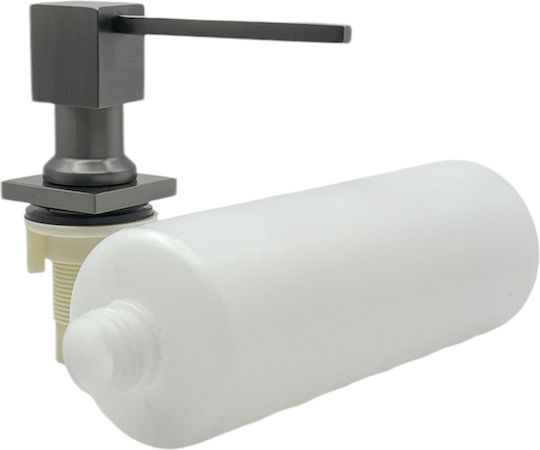 Naron Εντοιχιζόμενο Dispenser Κουζίνας Μεταλλικό Γκρι 350ml Naron Εντοιχιζόμενο Dispenser Κουζίνας Μεταλλικό Γκρι 350ml