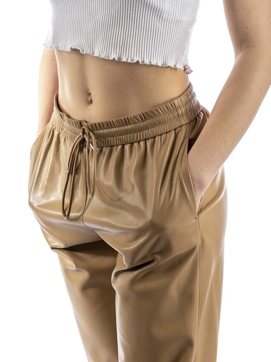 Talilia Панталон с Relaxed Кройка Beige