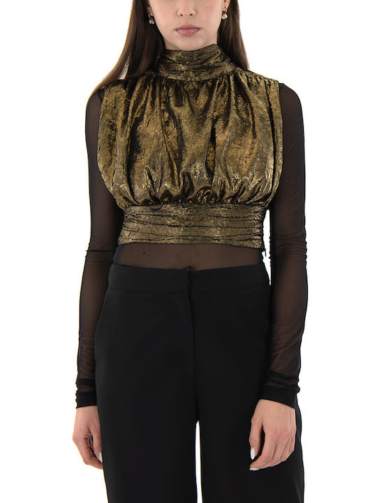 MY T Bluse Black-Gold MY T Bluse Black-Gold