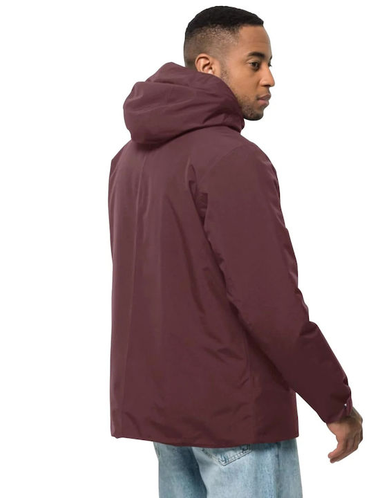 Jack Wolfskin Jacke Burgundisch