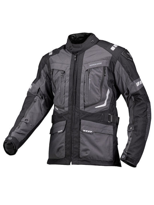 Nordcode Dakar Evo Ii Men's Motorcycle Jacket 4 Seasons Waterproof Gray