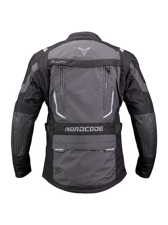 Nordcode Dakar Evo II Oversize Ανδρικό Μπουφάν 4 Εποχών Dark Grey/Black