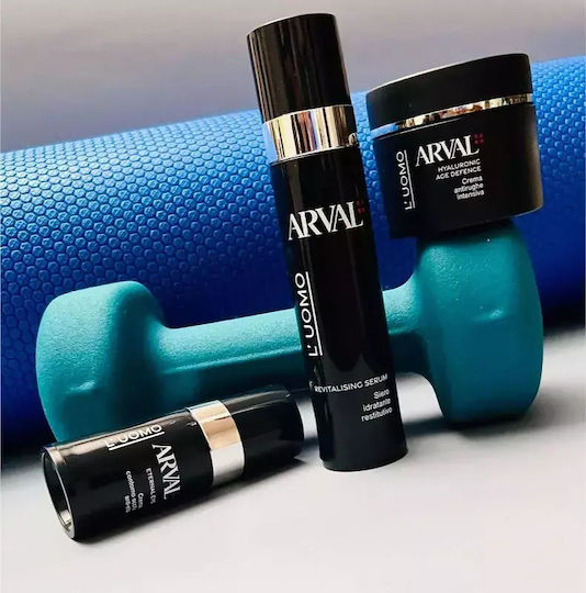 Arval Cremă de Ochi pentru Bărbați Anti-îmbătrânire cu Factor de Protecție Solară 20 SPF 15ml