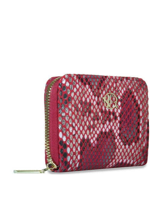 Small Leather Women's Wallet Classic Red