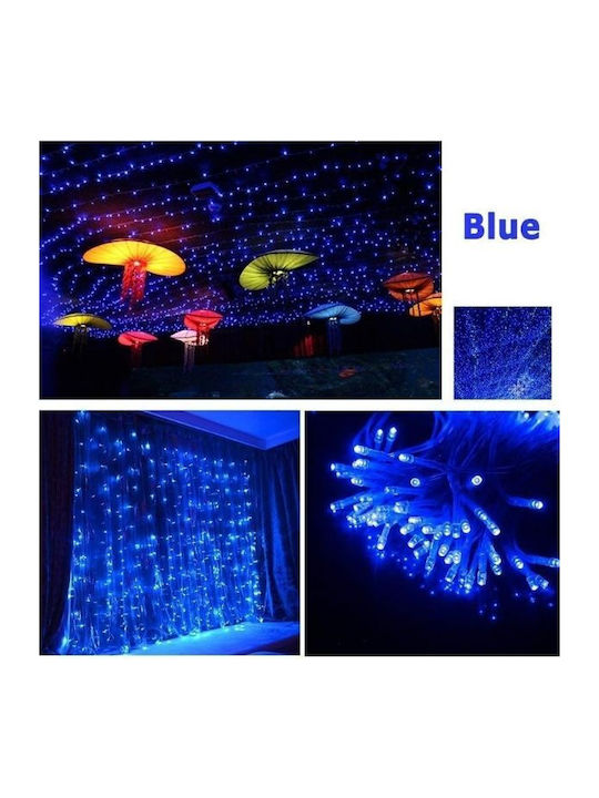 160 Λαμπάκια LED 8μ. Μπλε σε Σειρά
